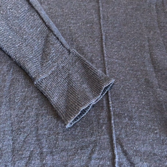 Tahari Women's Extra fine Merino Wool Sweater Small Turtleneck Tunic Blue - Picture 2 of 15